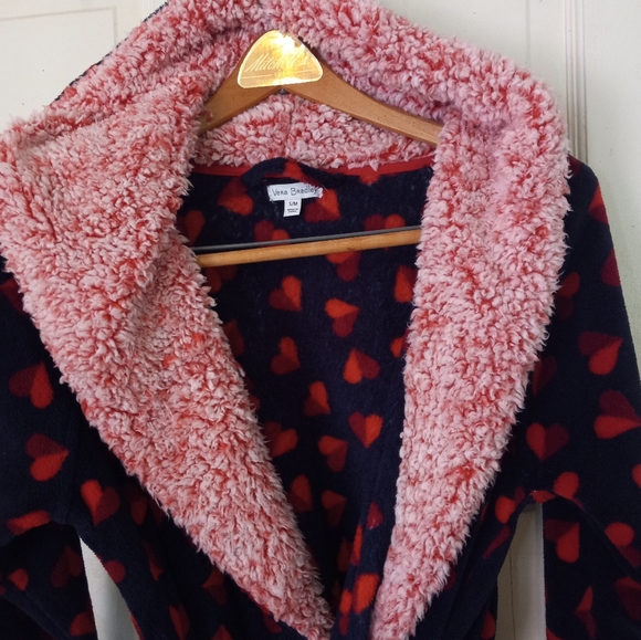 Vera Bradley  heart hooded robe - Picture 2 of 8